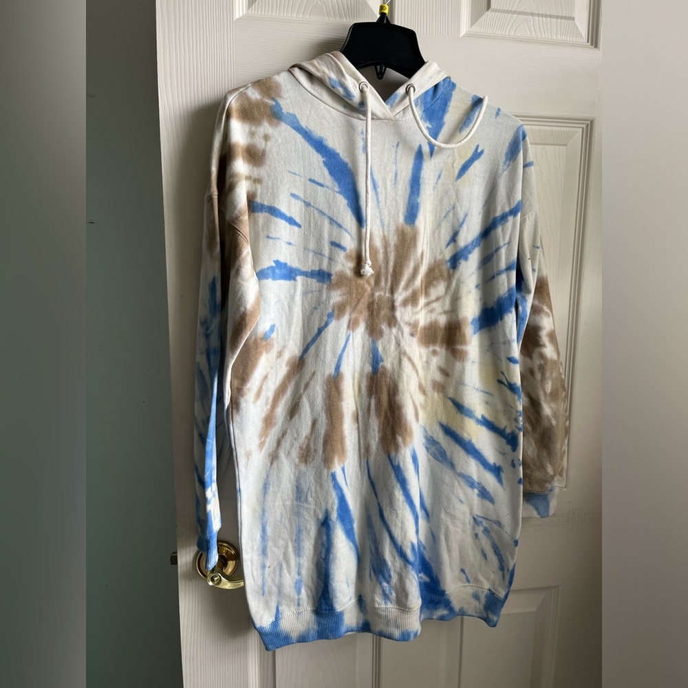 HOODED SWEATDRESS AND LOUNGE PANTS - both items included.  Measurements in pics